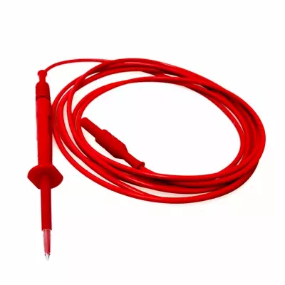 Sharp Steel Tip Probe 30cmm Lead with 4mm Banana Plug 
